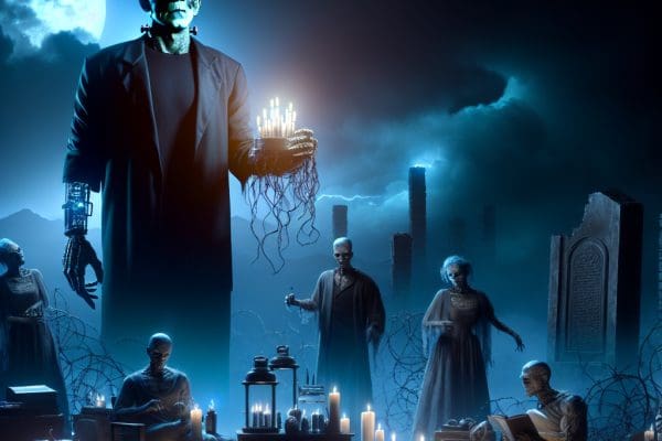 Jakie były inspiracje do stworzenia potwora Frankensteina?