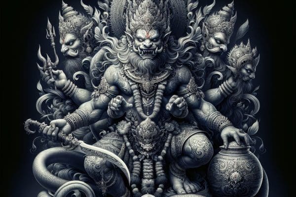 Mitologia hinduska i jej potwory – Rakshasy i Asury.