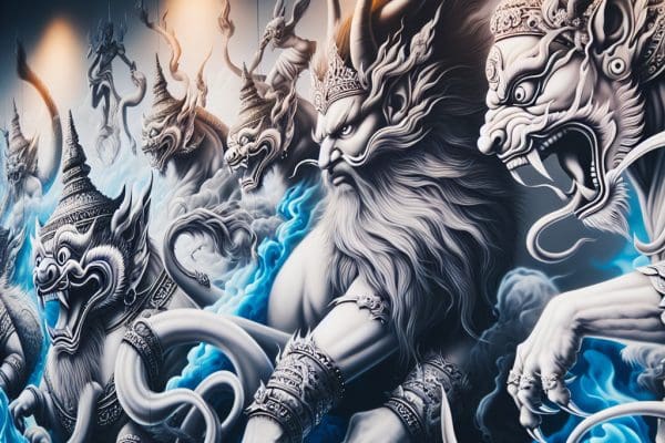 Potwory w sztuce ulicznej – od graffiti do instalacji.